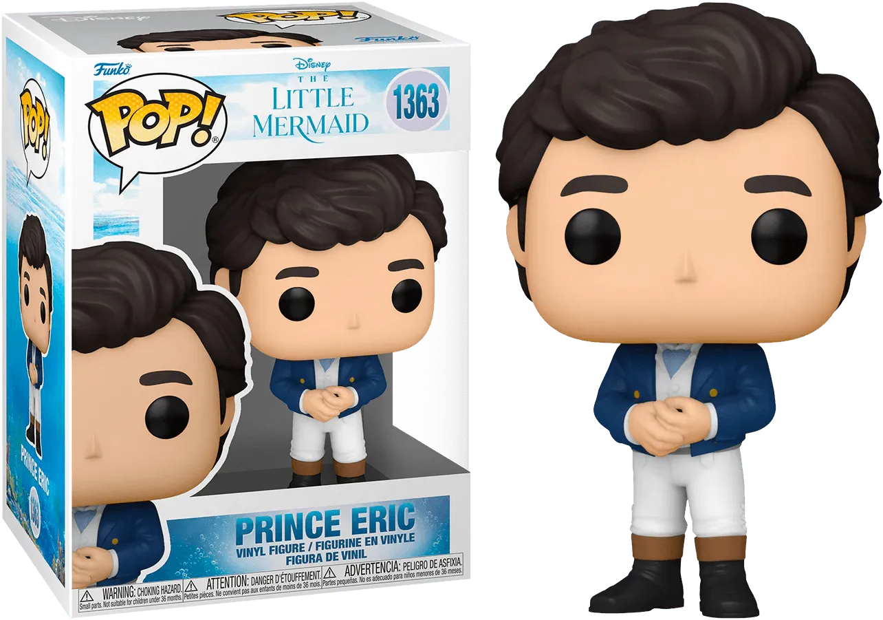 FUN70734 Little Mermaid (2023) - Prince Eric Pop! Vinyl - Funko - Titan Pop Culture