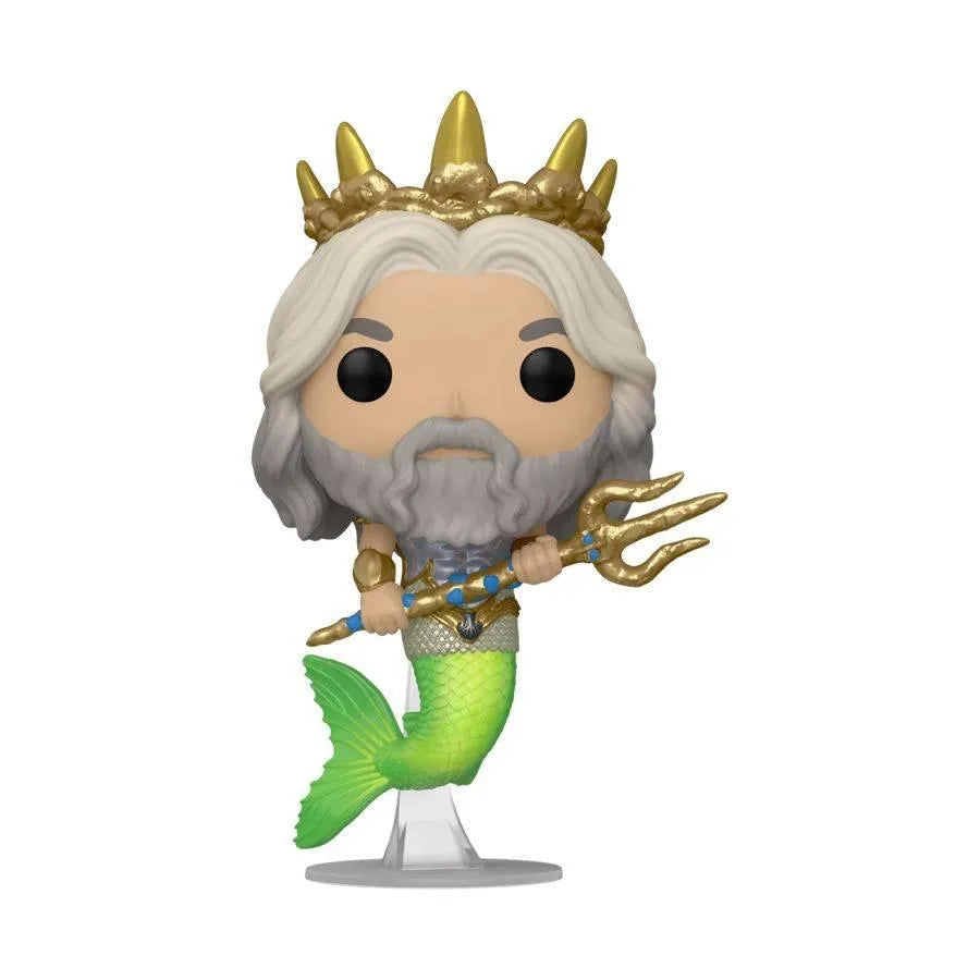 FUN70735 Little Mermaid (2023) - King Triton Pop! Vinyl - Funko - Titan Pop Culture