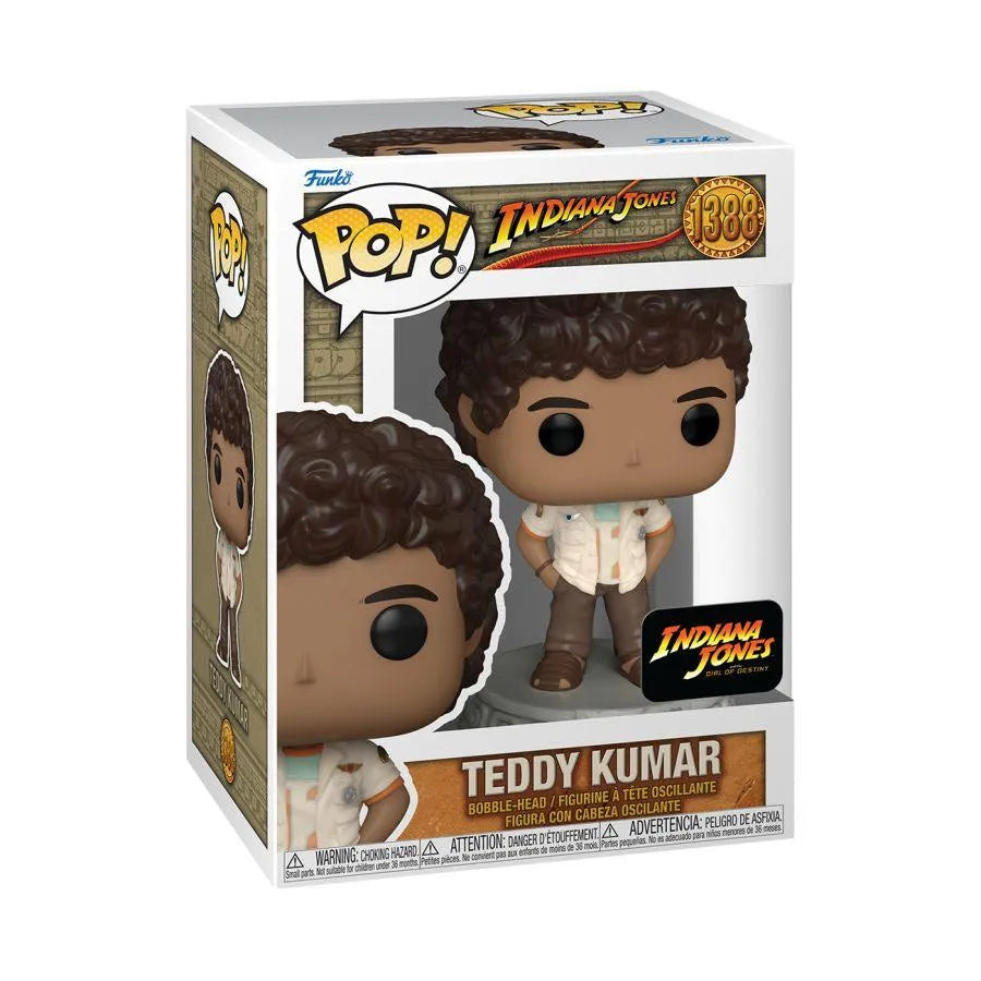 FUN70811 Indiana Jones and the Dial of Destiny (2023) - Teddy Kumar Pop! Vinyl - Funko - Titan Pop Culture