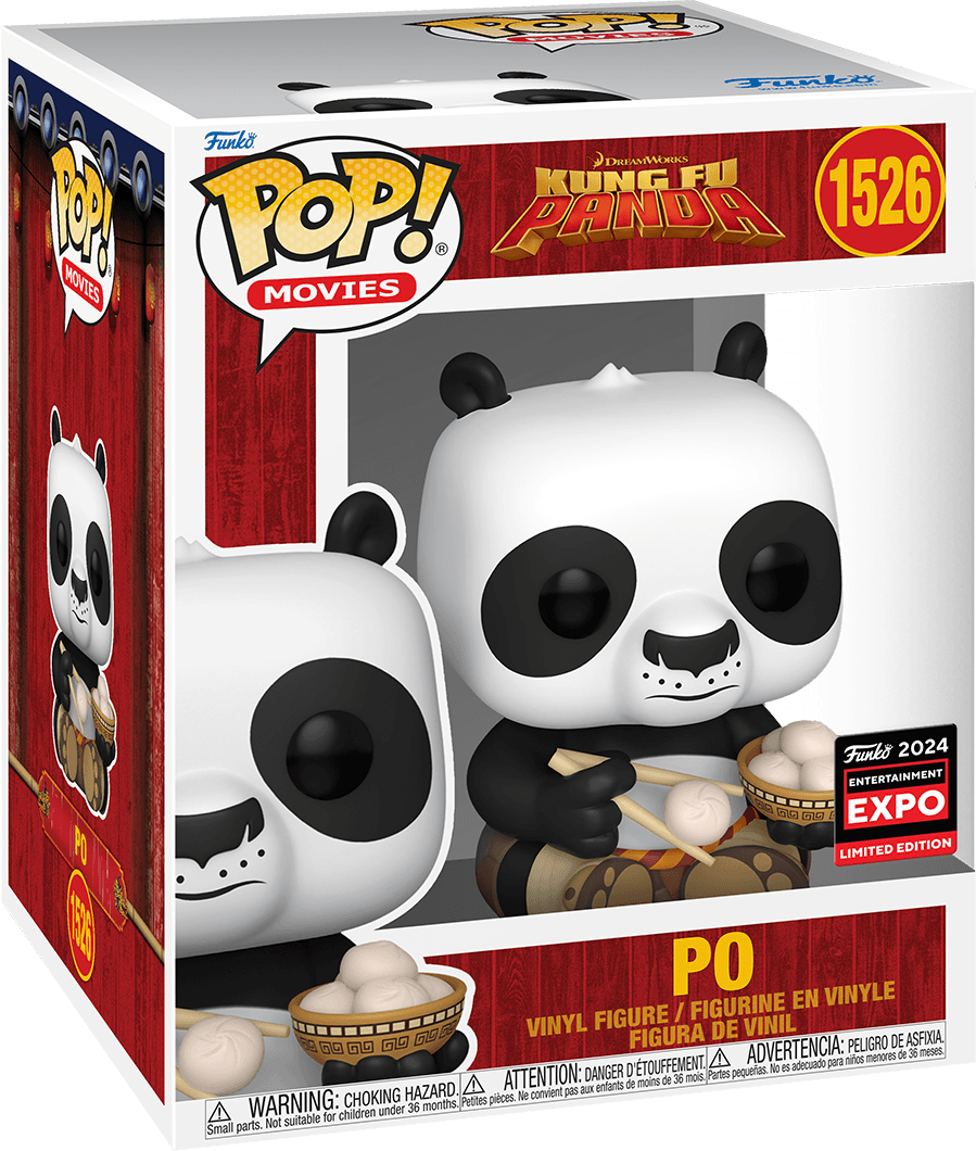 FUN70844 Kung Fu Panda- Po 6" C2E2 2024 US Exclusive Pop! Vinyl [RS] - Funko - Titan Pop Culture