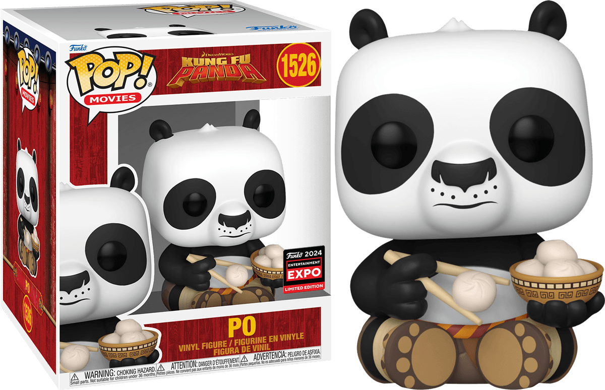 FUN70844 Kung Fu Panda- Po 6" C2E2 2024 US Exclusive Pop! Vinyl [RS] - Funko - Titan Pop Culture