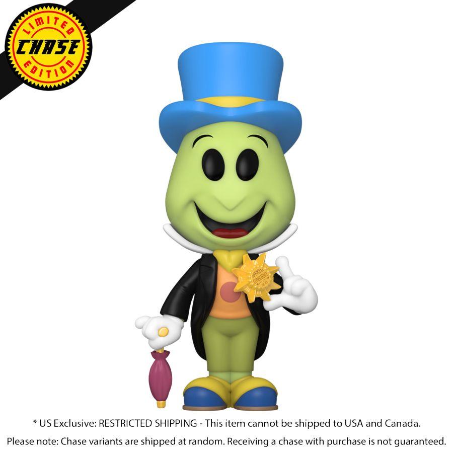 FUN70870 Pinocchio - Jiminy Cricket Vinyl C2E2 2024 US Exclusive SODA (with chase) [RS] - Funko - Titan Pop Culture