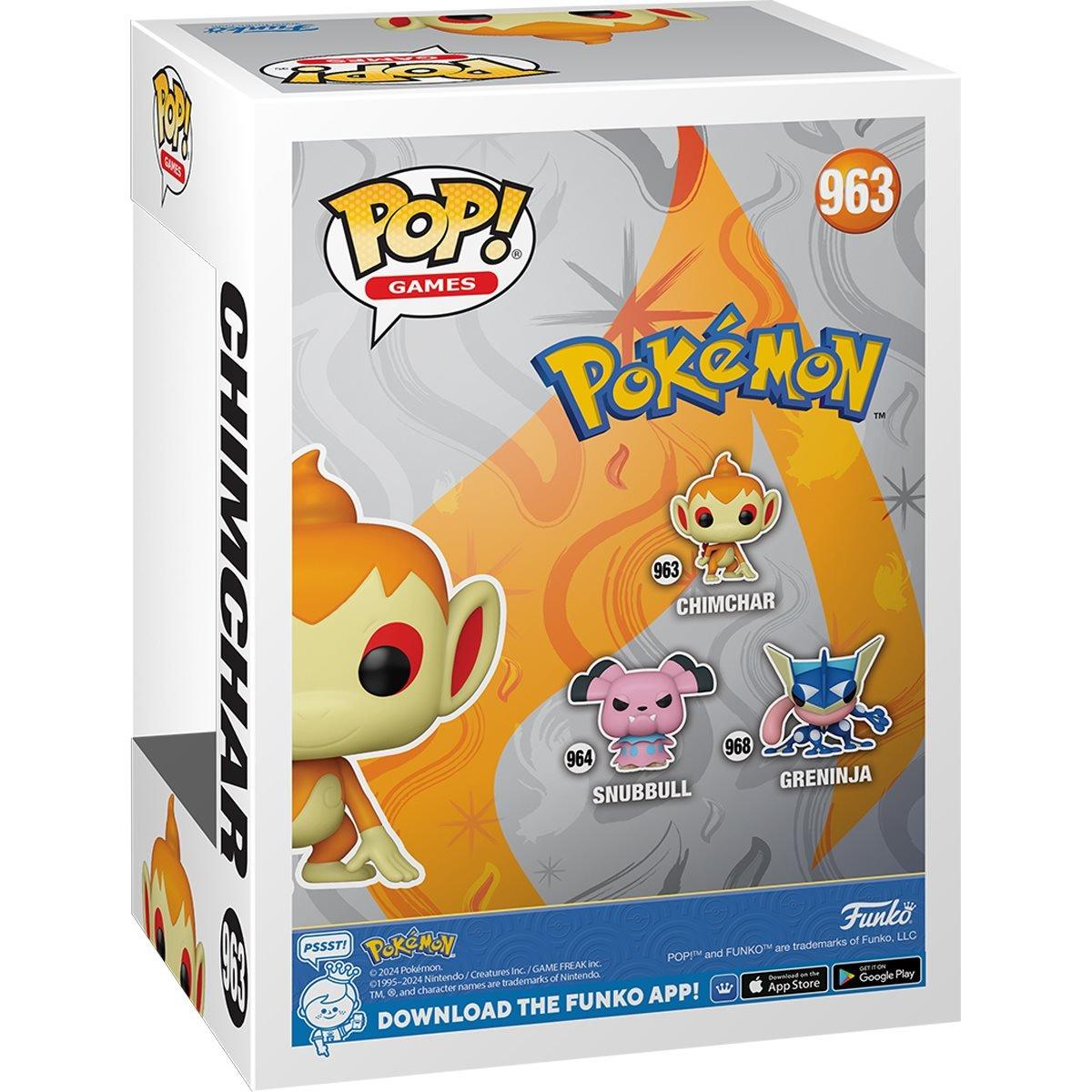 FUN70924 Pokemon - Chimchar Pop! Vinyl - Funko - Titan Pop Culture