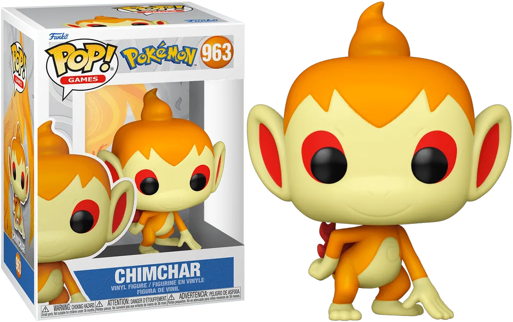 FUN70924 Pokemon - Chimchar Pop! Vinyl - Funko - Titan Pop Culture