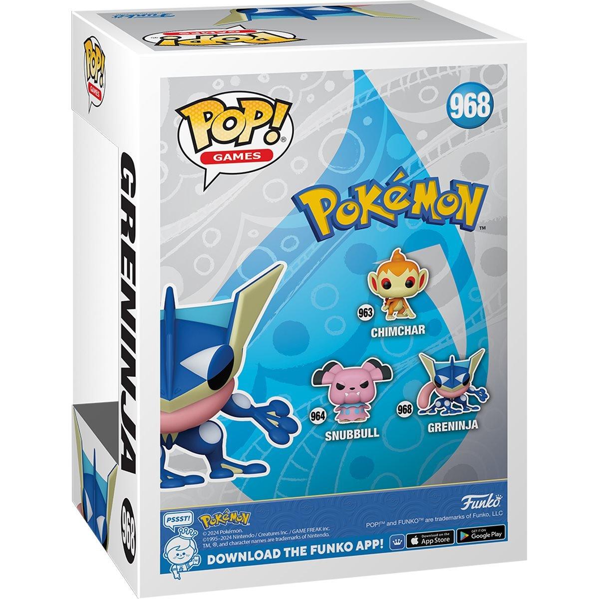 FUN70926 Pokemon - Greninja Pop! Vinyl [RS] - Funko - Titan Pop Culture