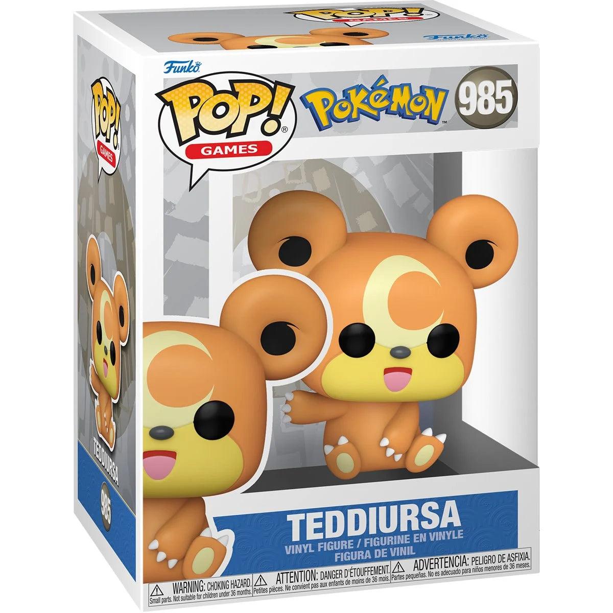 FUN70935 Pokemon - Teddiursa Pop! Vinyl [RS] - Funko - Titan Pop Culture