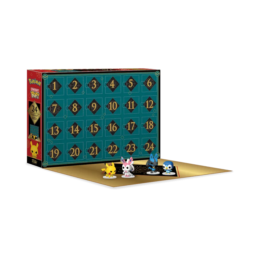 FUN70937 Pokemon - Advent Calendar - Funko - Titan Pop Culture