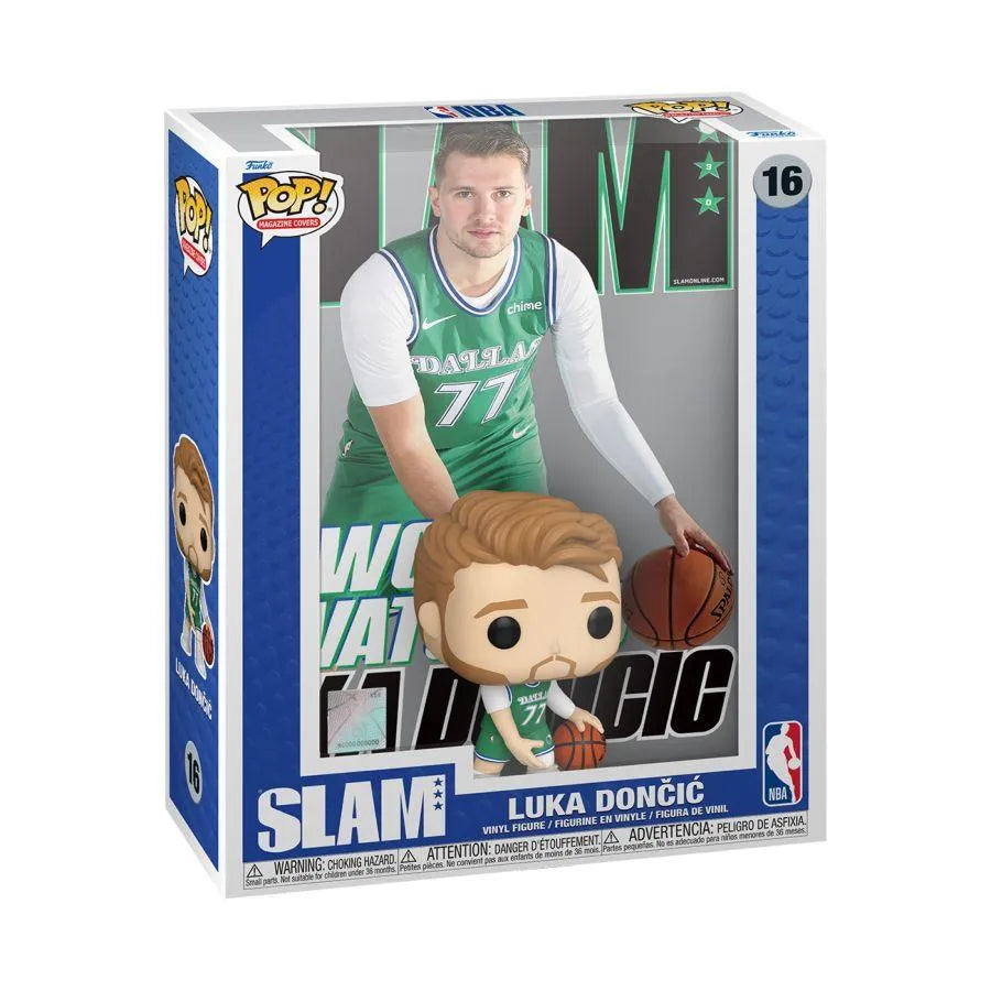 FUN70943 NBA: Slam - Luka Doncic Pop! Magazine Cover - Funko - Titan Pop Culture