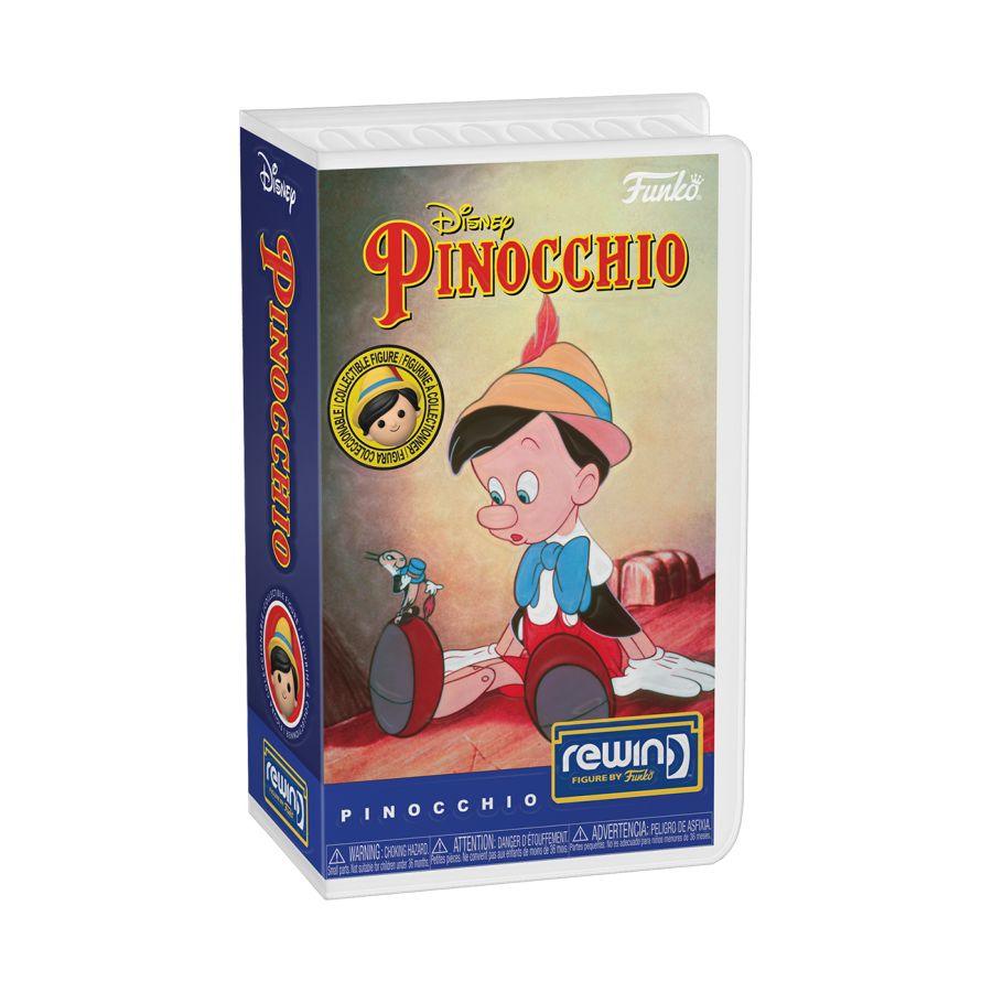 FUN70986 Pinocchio (1940) - Pinocchio US Exclusive (with chase) Rewind Figure [RS] - Funko - Titan Pop Culture