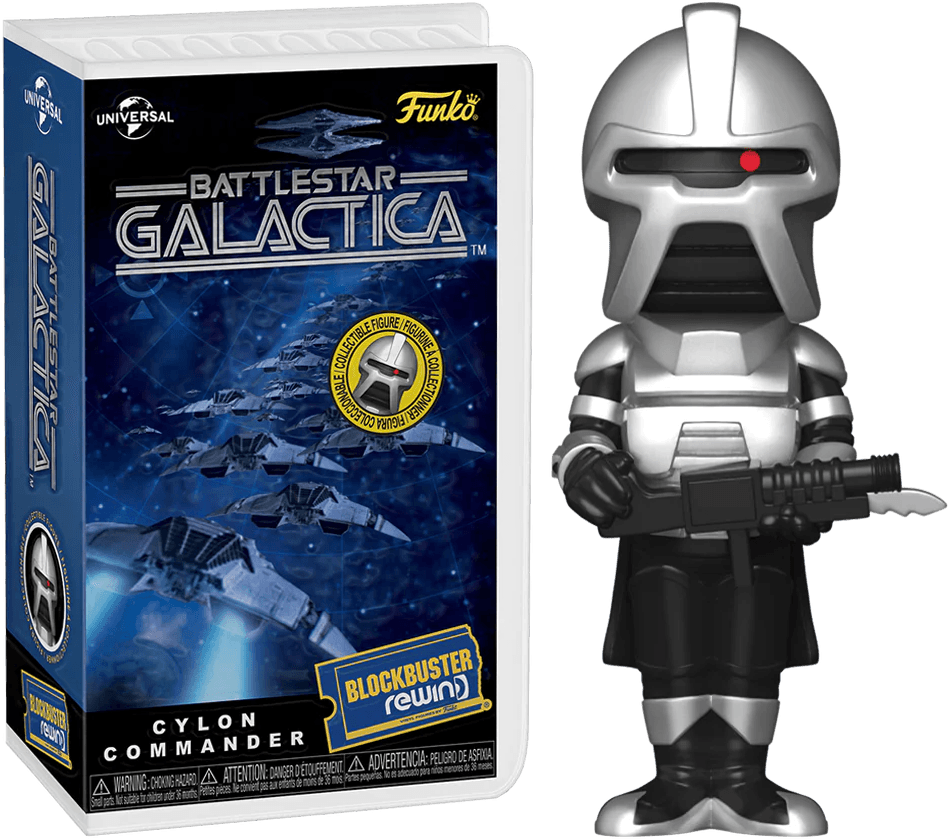 FUN70989 Battlestar Galactica - Cylon US Exclusive (with chase) Rewind Figure [RS] - Funko - Titan Pop Culture