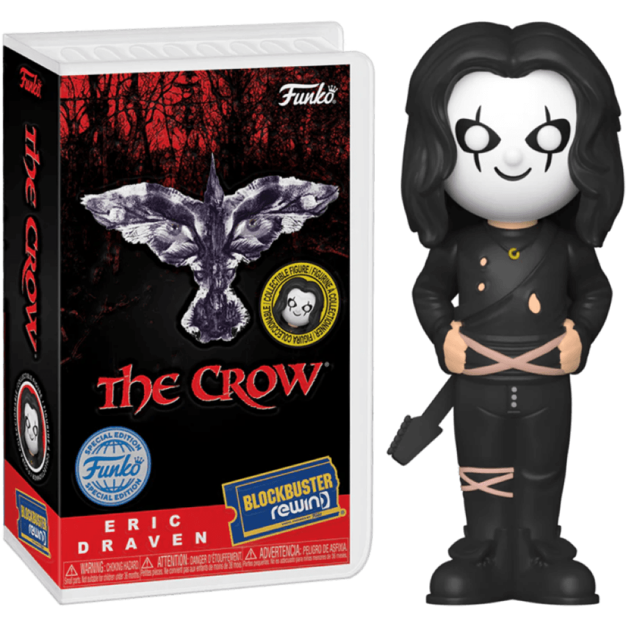 FUN70991 The Crow - Eric Draven US Exclusive (with chase) Rewind Figure [RS] - Funko - Titan Pop Culture