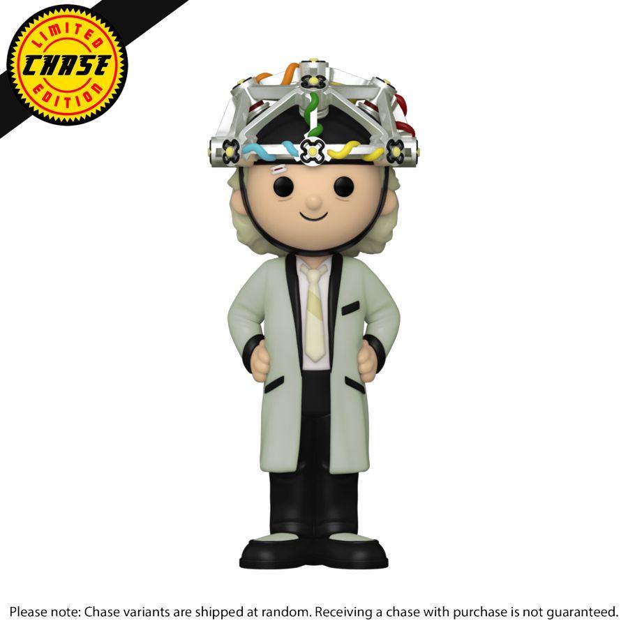 FUN71018 Back to the Future - Doc Brown (with chase) Rewind Figure - Funko - Titan Pop Culture