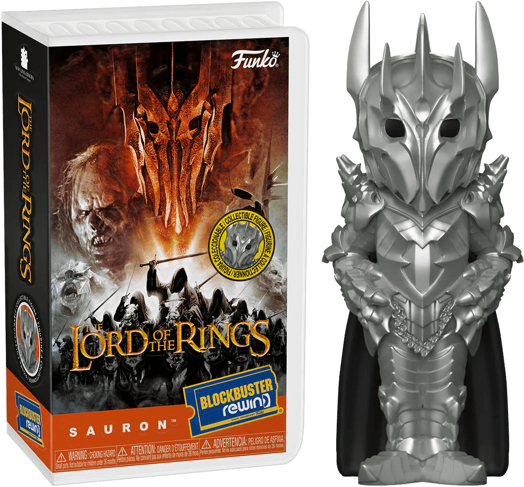 FUN71019 The Lord of the Rings - Sauron (with chase) Rewind Figure - Funko - Titan Pop Culture