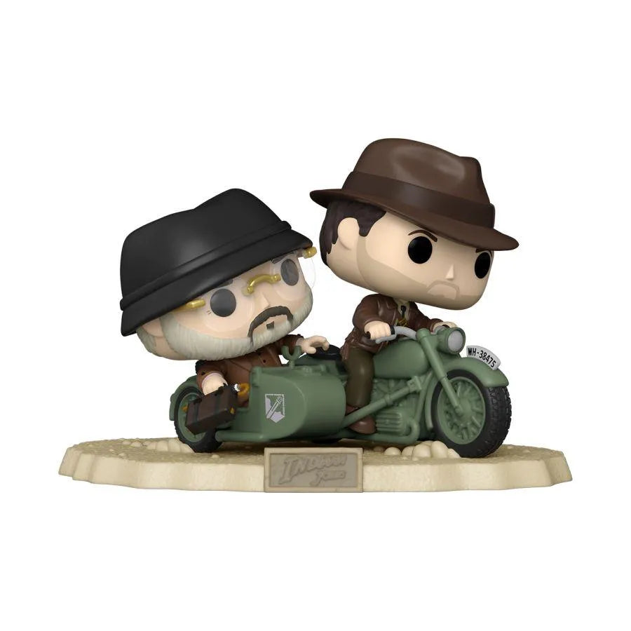 FUN71051 Indiana Jones and the Last Crusade - Indiana & Henry Jones Sr US Exclusive Pop! Ride [RS] - Funko - Titan Pop Culture