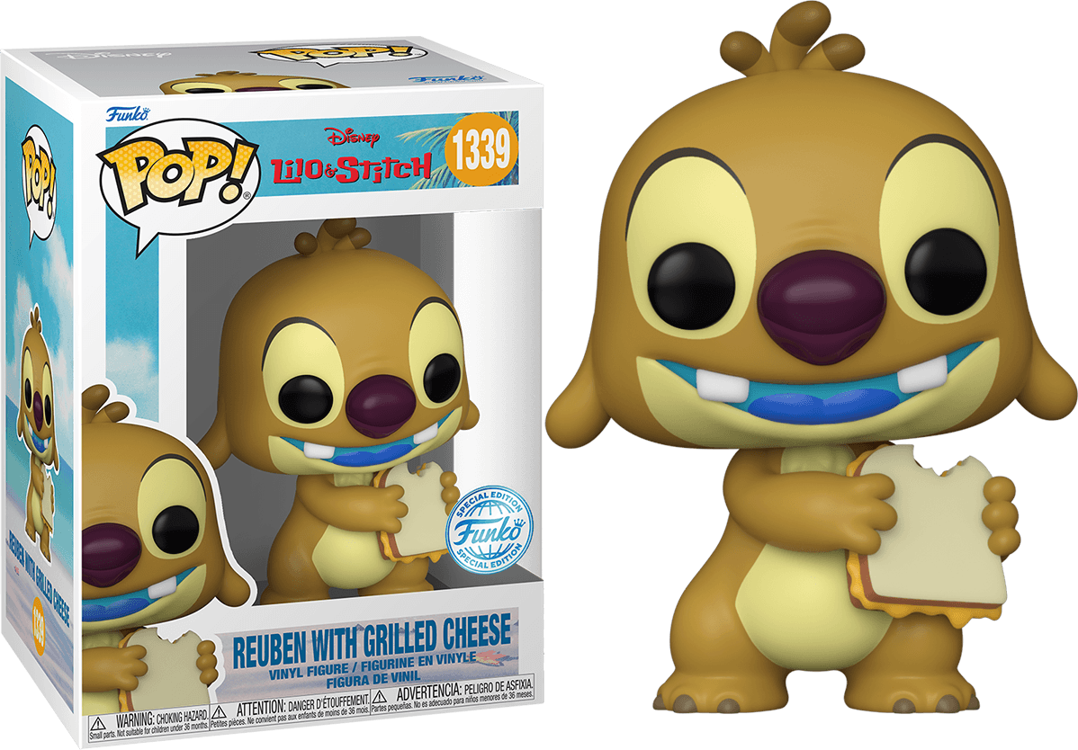 FUN71120 Lilo & Stitch - Reuben with Grilled Cheese US Exclusive Pop! Vinyl [RS] - Funko TBA - Titan Pop Culture