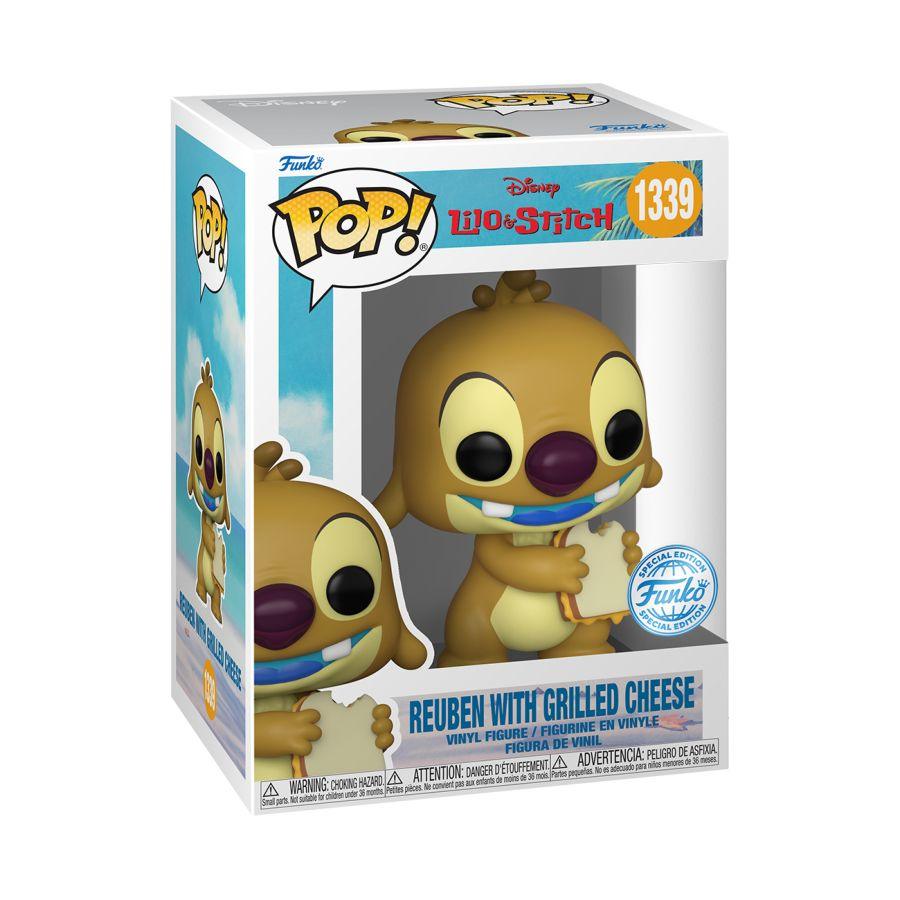 FUN71120 Lilo & Stitch - Reuben with Grilled Cheese US Exclusive Pop! Vinyl [RS] - Funko TBA - Titan Pop Culture