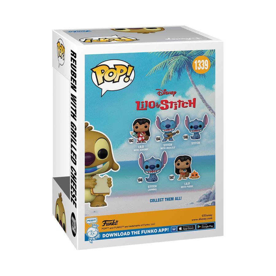 FUN71120 Lilo & Stitch - Reuben with Grilled Cheese US Exclusive Pop! Vinyl [RS] - Funko TBA - Titan Pop Culture