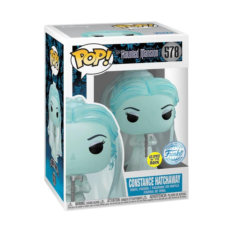 FUN71150 Haunted Mansion - The Bride US Exclusive Glow Pop! Vinyl [RS] - Funko - Titan Pop Culture