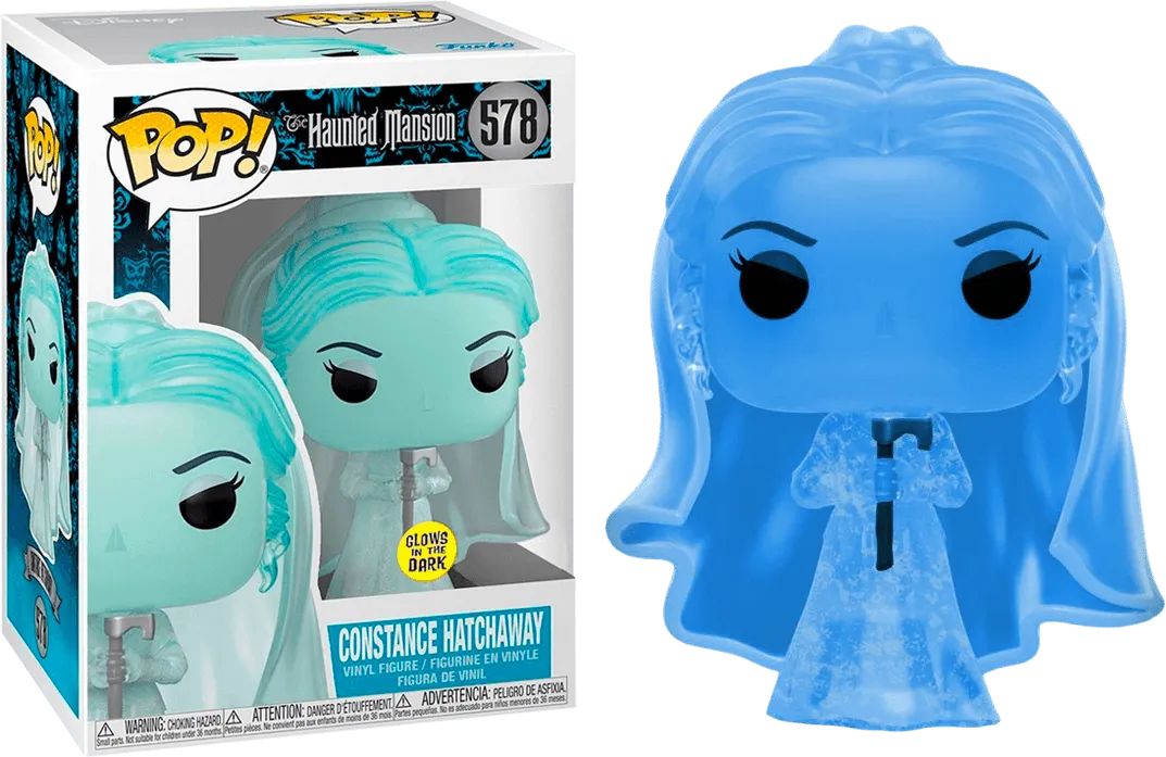 FUN71150 Haunted Mansion - The Bride US Exclusive Glow Pop! Vinyl [RS] - Funko - Titan Pop Culture