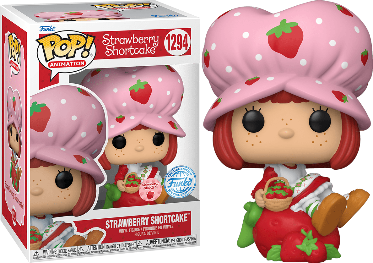 FUN71152 Strawberry Shortcake - Strawberry Shortcake US Exclusive Scented Pop! Vinyl [RS] - Funko - Titan Pop Culture