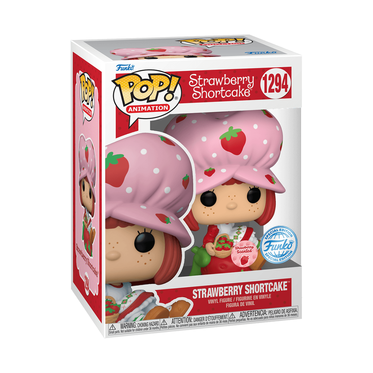 FUN71152 Strawberry Shortcake - Strawberry Shortcake US Exclusive Scented Pop! Vinyl [RS] - Funko - Titan Pop Culture