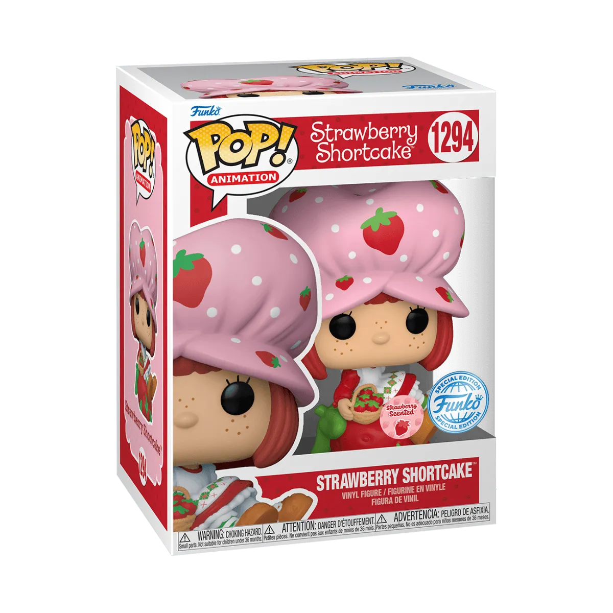 FUN71152 Strawberry Shortcake - Strawberry Shortcake US Exclusive Scented Pop! Vinyl [RS] - Funko - Titan Pop Culture