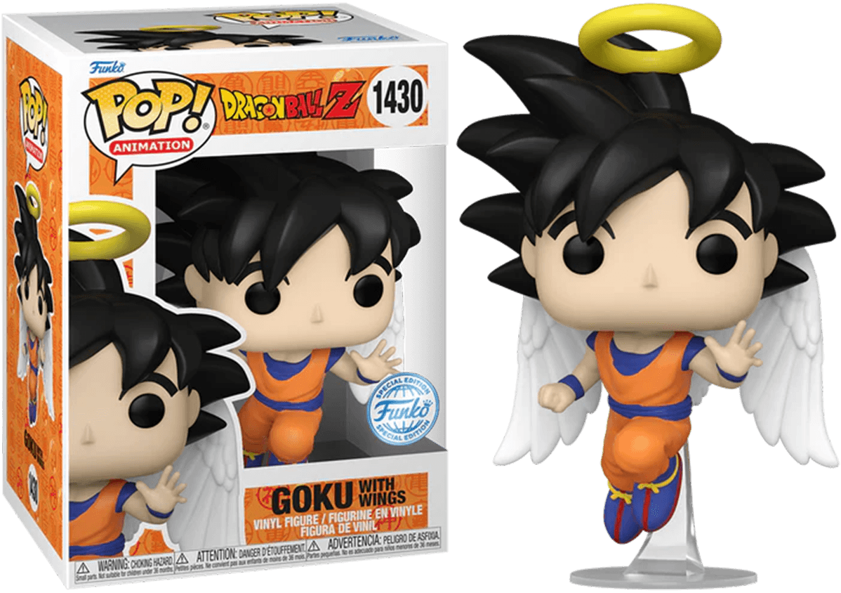 FUN71177 Dragon Ball Z - Goku with Wings US Exclusive Pop! Vinyl [RS] - Funko - Titan Pop Culture