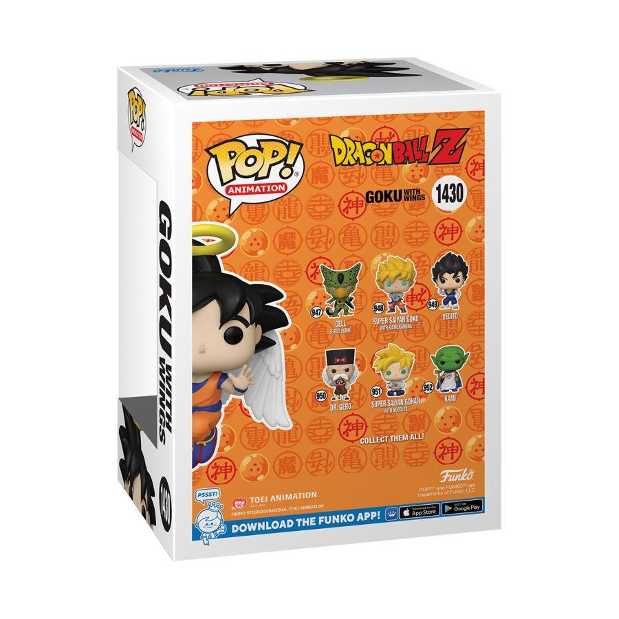 FUN71177CBUNDLE Dragon Ball Z - Goku with Wings US Exclusive Pop! Vinyl - Chase Bundle [RS] - Funko - Titan Pop Culture
