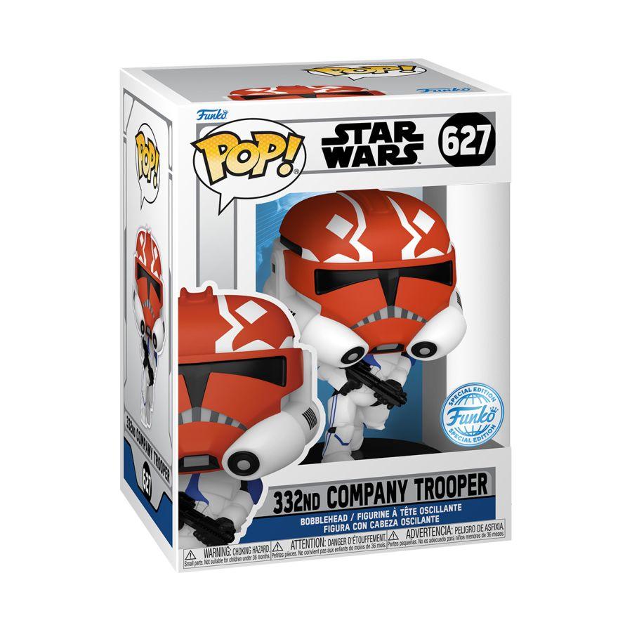 FUN71252 Star Wars: Clone Wars - 332 Company Trooper Pop! Vinyl [RS] - Funko - Titan Pop Culture