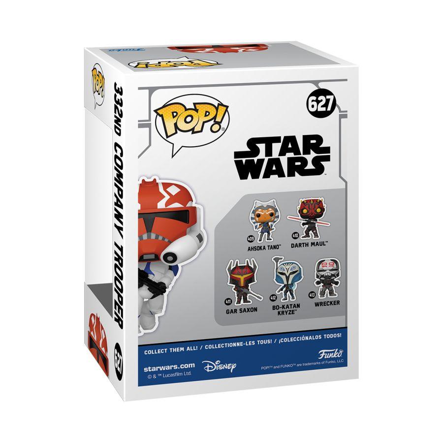 FUN71252 Star Wars: Clone Wars - 332 Company Trooper Pop! Vinyl [RS] - Funko - Titan Pop Culture