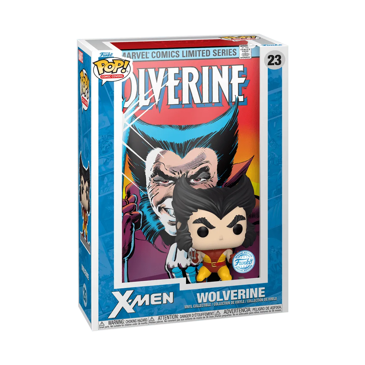 FUN71268 Marvel Comics - Wolverine #1 US Exclusive Pop! Cover [RS] - Funko - Titan Pop Culture