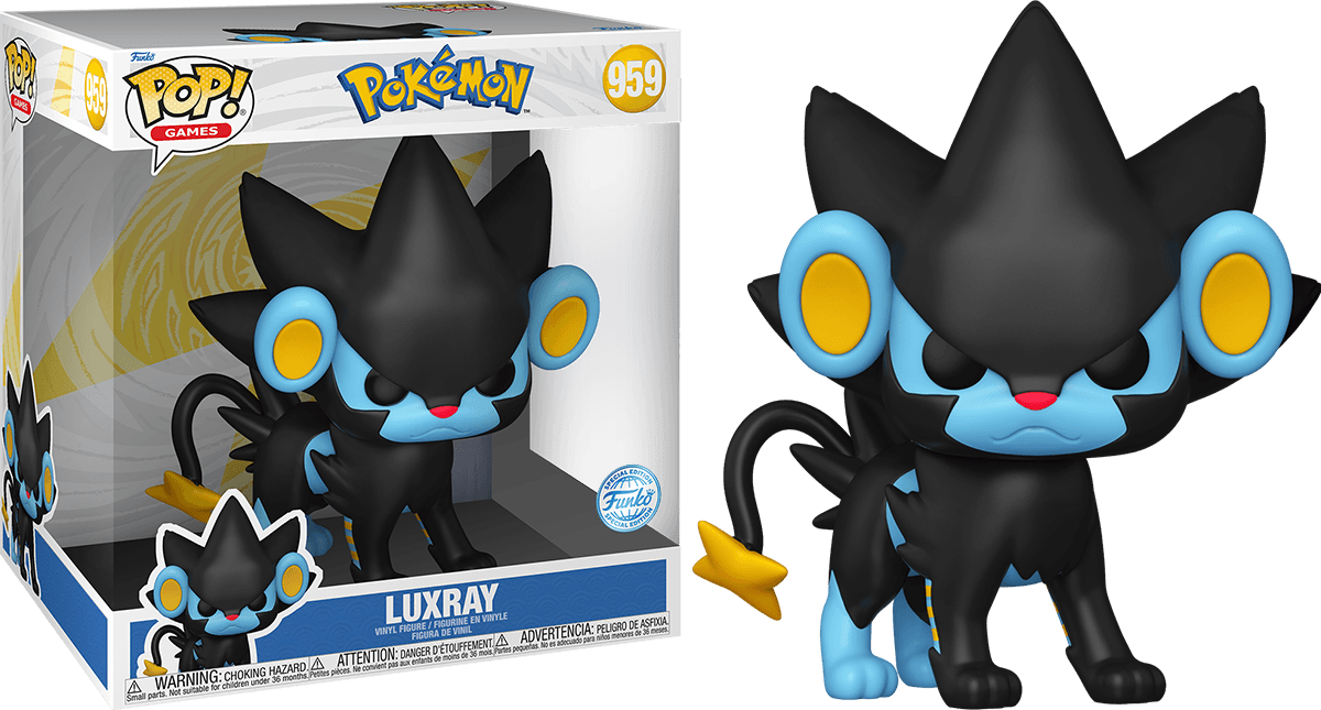 FUN71269 Pokemon - Luxray US Exclusive 10" Pop! Vinyl [RS] - Funko - Titan Pop Culture