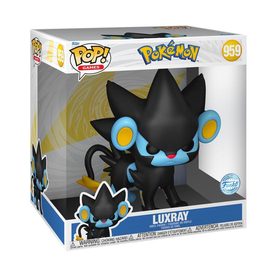 FUN71269 Pokemon - Luxray US Exclusive 10" Pop! Vinyl [RS] - Funko - Titan Pop Culture