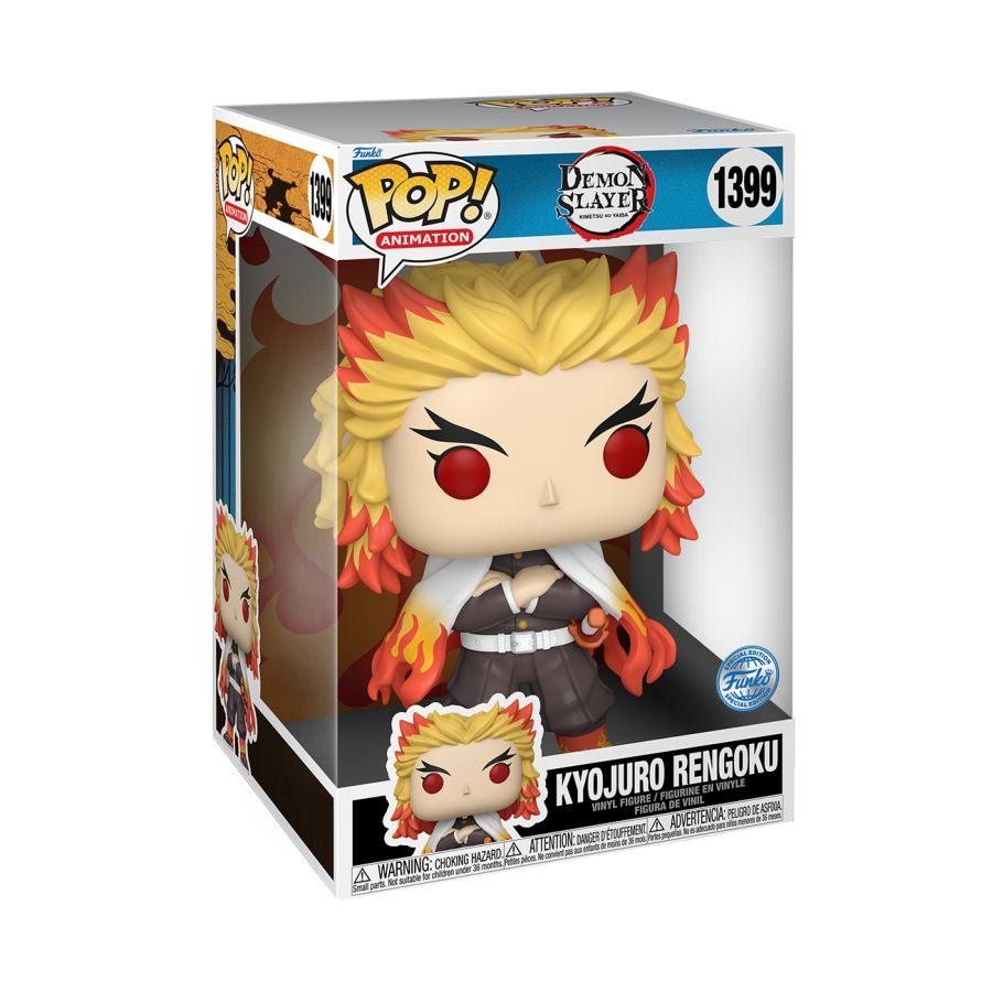 FUN71281 Demon Slayer - Rengoku 10" US Exclusive Pop! Vinyl [RS] - Funko - Titan Pop Culture