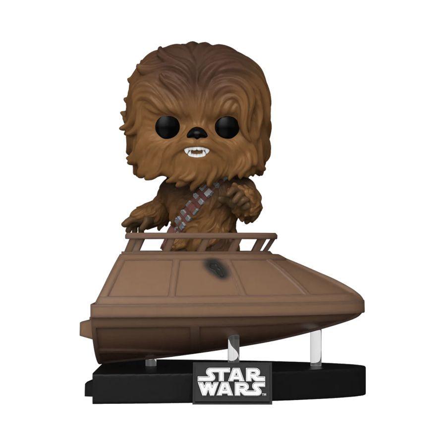 FUN71282 Star Wars: Return of the Jedi - Chewbacca Build-A-Scene US Exclusive Pop! Deluxe [RS] - Funko - Titan Pop Culture