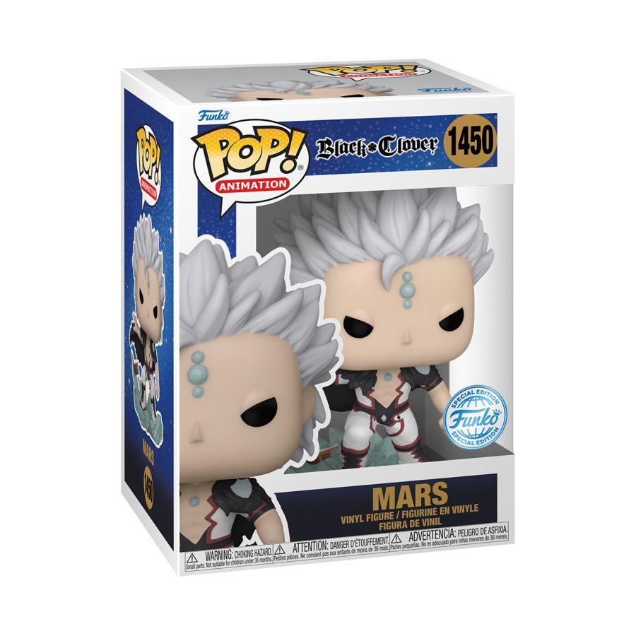 FUN71289 Black Clover - Mars with Book US Exclusive Pop! Vinyl [RS] - Funko - Titan Pop Culture