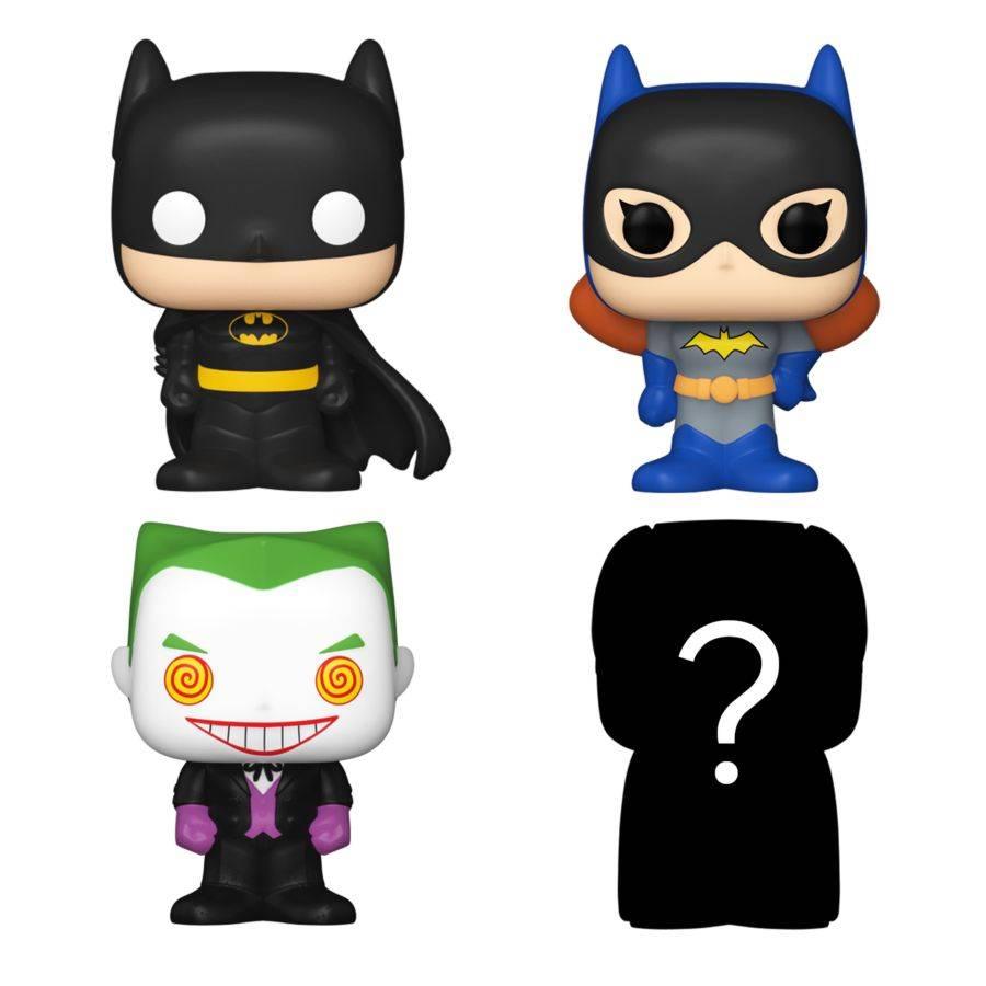 FUN71312 DC Comics - The Joker Bitty Pop! 4-Pack - Funko TBA - Titan Pop Culture