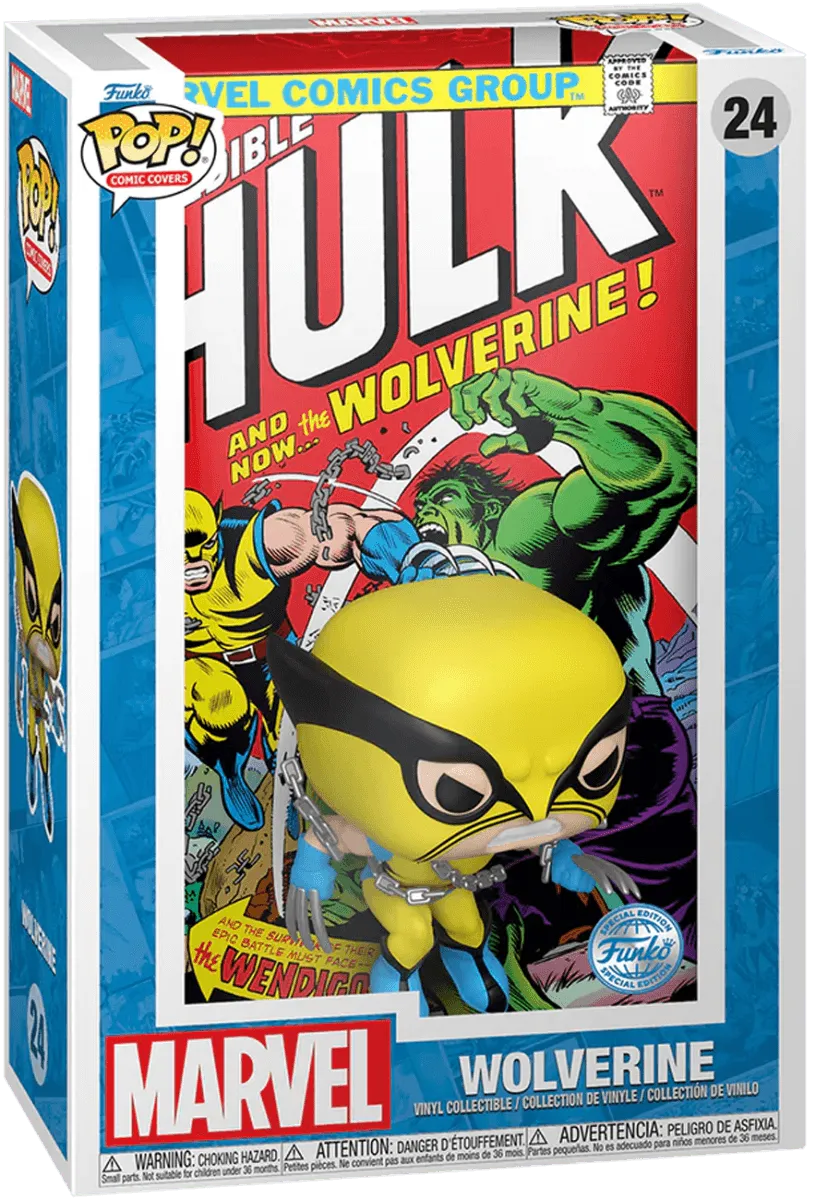 FUN71338 Marvel Comics - Wolverine #181 US Exclusive Pop! Comic Cover [RS] - Funko - Titan Pop Culture