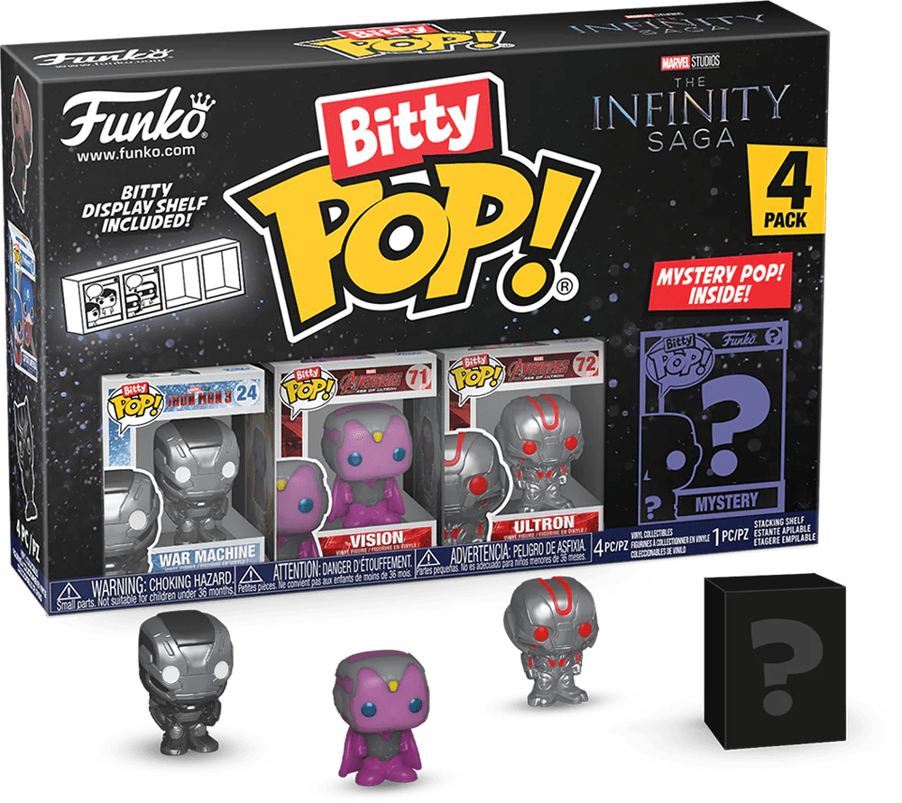 FUN71505 Marvel Comics - Iron Man Bitty Pop! 4-Pack - Funko TBA - Titan Pop Culture