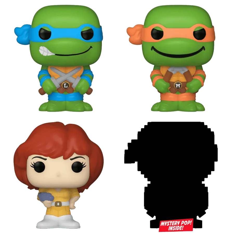 FUN71507 Teenage Mutant Ninja Turtles - Leonardo Bitty Pop! 4-Pack - Funko TBA - Titan Pop Culture
