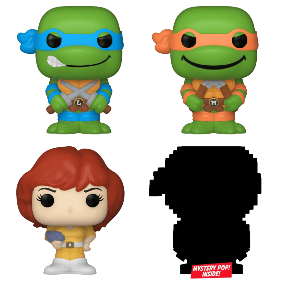 FUN71507 Teenage Mutant Ninja Turtles - Leonardo Bitty Pop! 4-Pack - Funko TBA - Titan Pop Culture