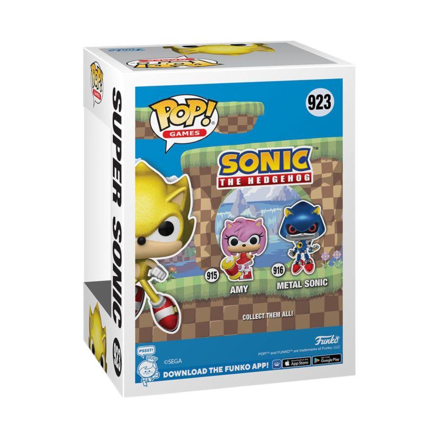 FUN71532 Sonic - Super Sonic US Exclusive Pop! Vinyl [RS] - Funko - Titan Pop Culture