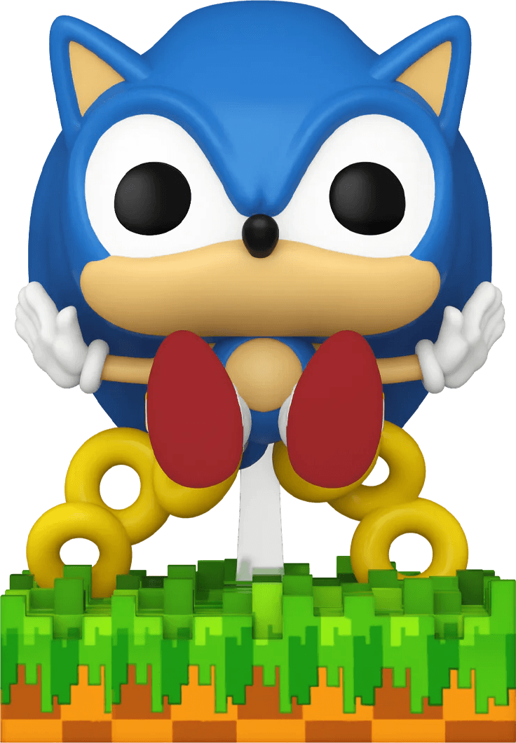 FUN71557 Sonic - Ring Scatter Sonic US Exclusive Pop! Vinyl [RS] - Funko - Titan Pop Culture