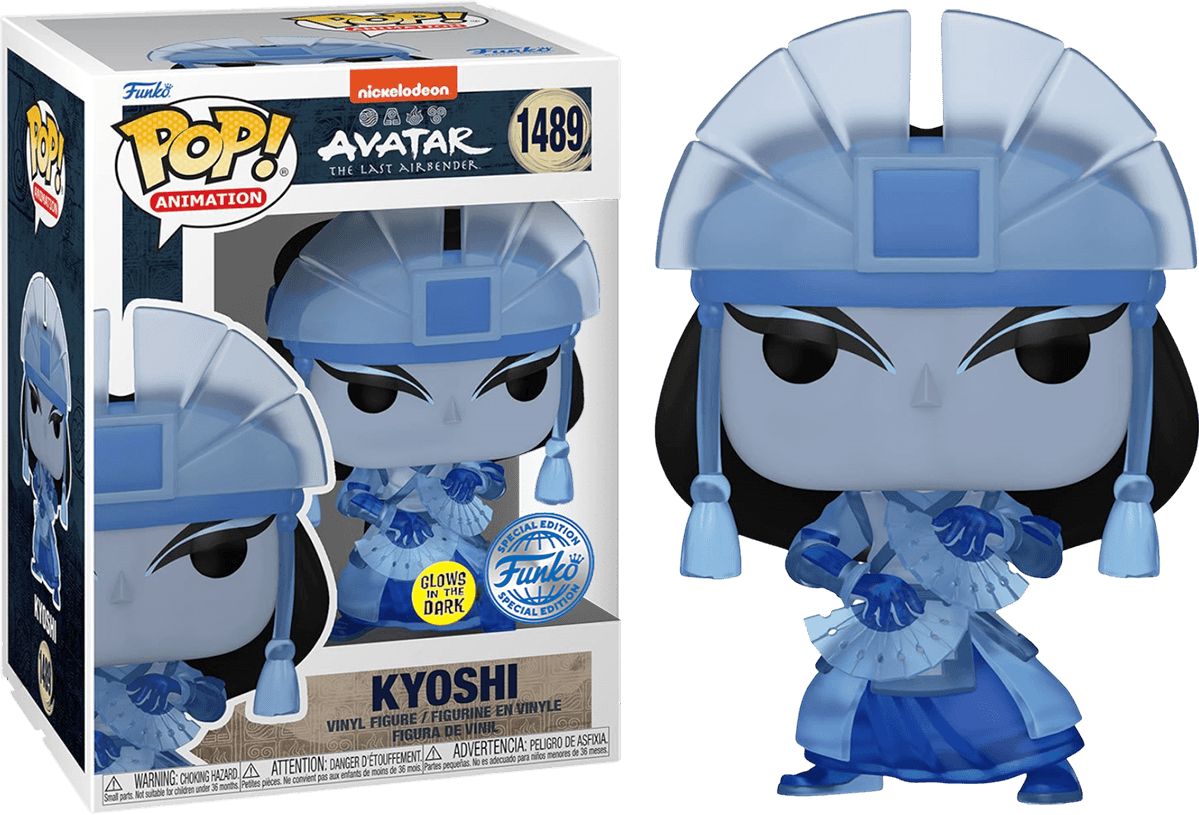 FUN71563 Avatar the Last Airbender - Kyoshi (Spirit) US Exclusive Glow Pop! Vinyl [RS] - Funko - Titan Pop Culture