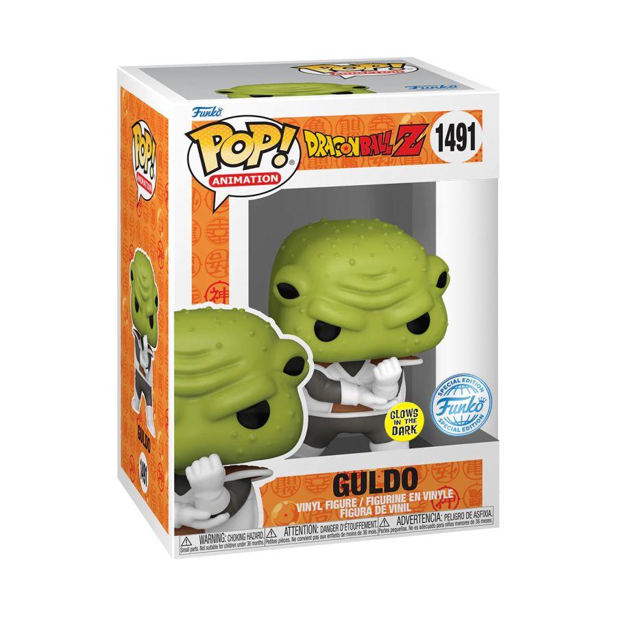 FUN71566 Dragon Ball Z - Guldo US Exclusive Glow Pop! Vinyl [RS] - Funko - Titan Pop Culture