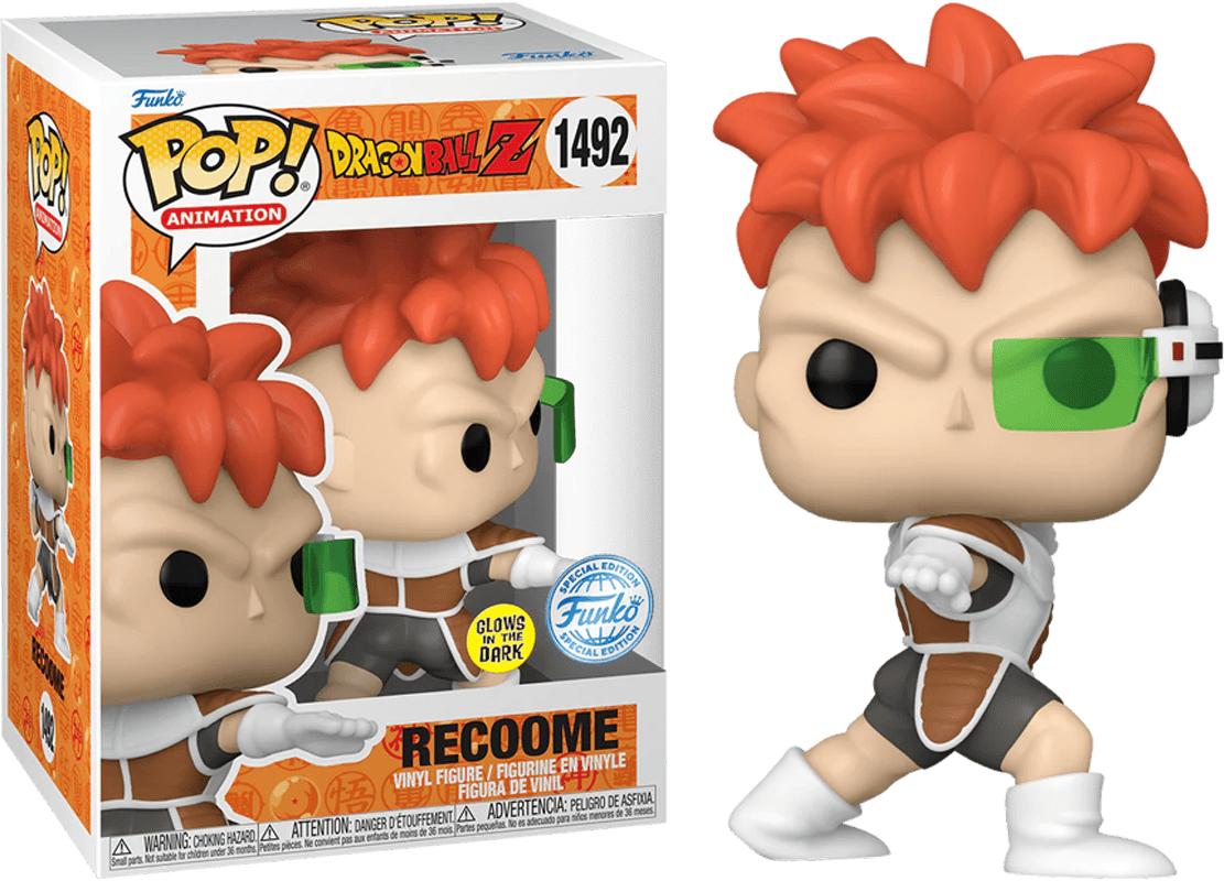 FUN71568 Dragon Ball Z - Recoome US Exclusive Glow Pop! Vinyl [RS] - Funko - Titan Pop Culture