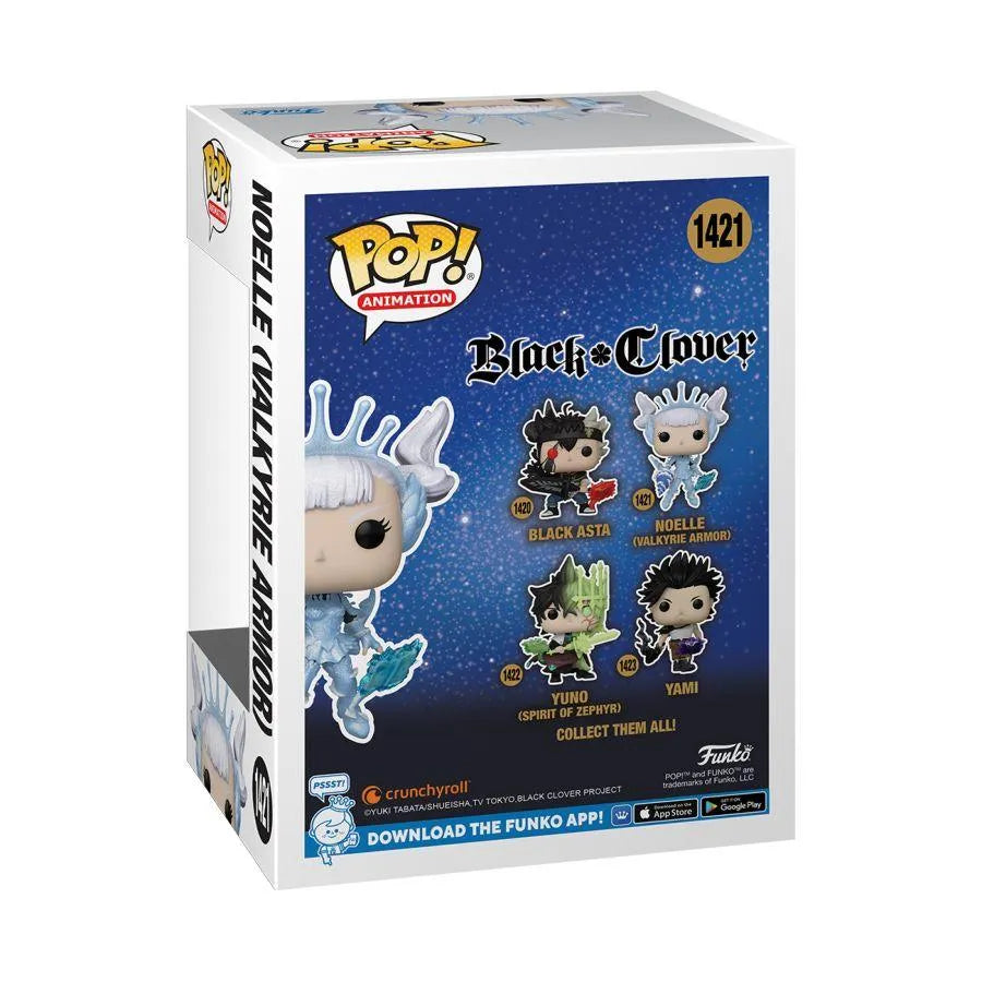 FUN71632 Black Clover - Noelle in Valkyrie Armor US Exclusive Diamond Glitter Pop! Vinyl [RS] - Funko - Titan Pop Culture
