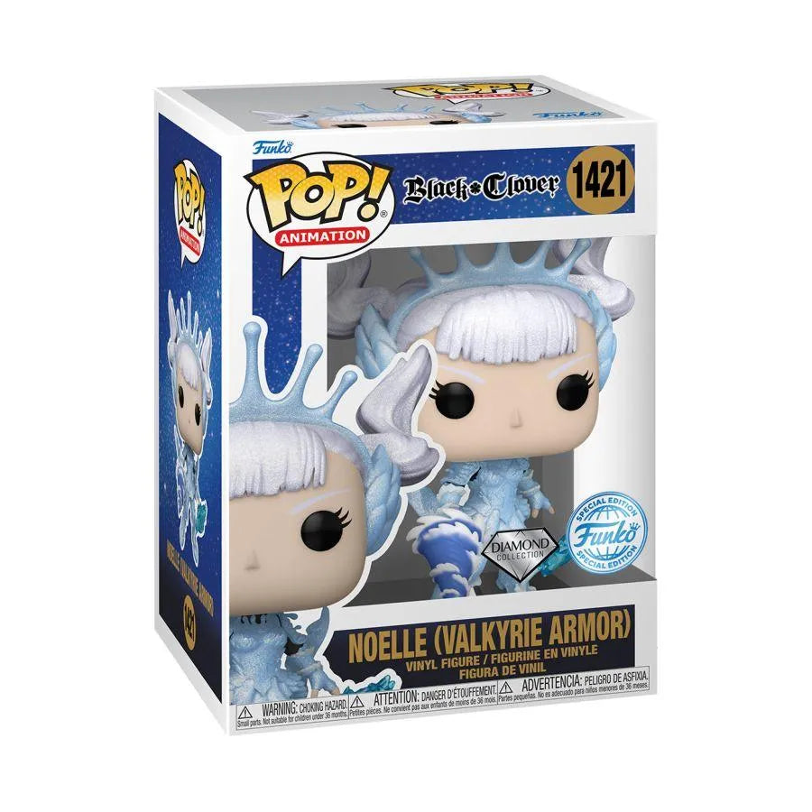 FUN71632 Black Clover - Noelle in Valkyrie Armor US Exclusive Diamond Glitter Pop! Vinyl [RS] - Funko - Titan Pop Culture
