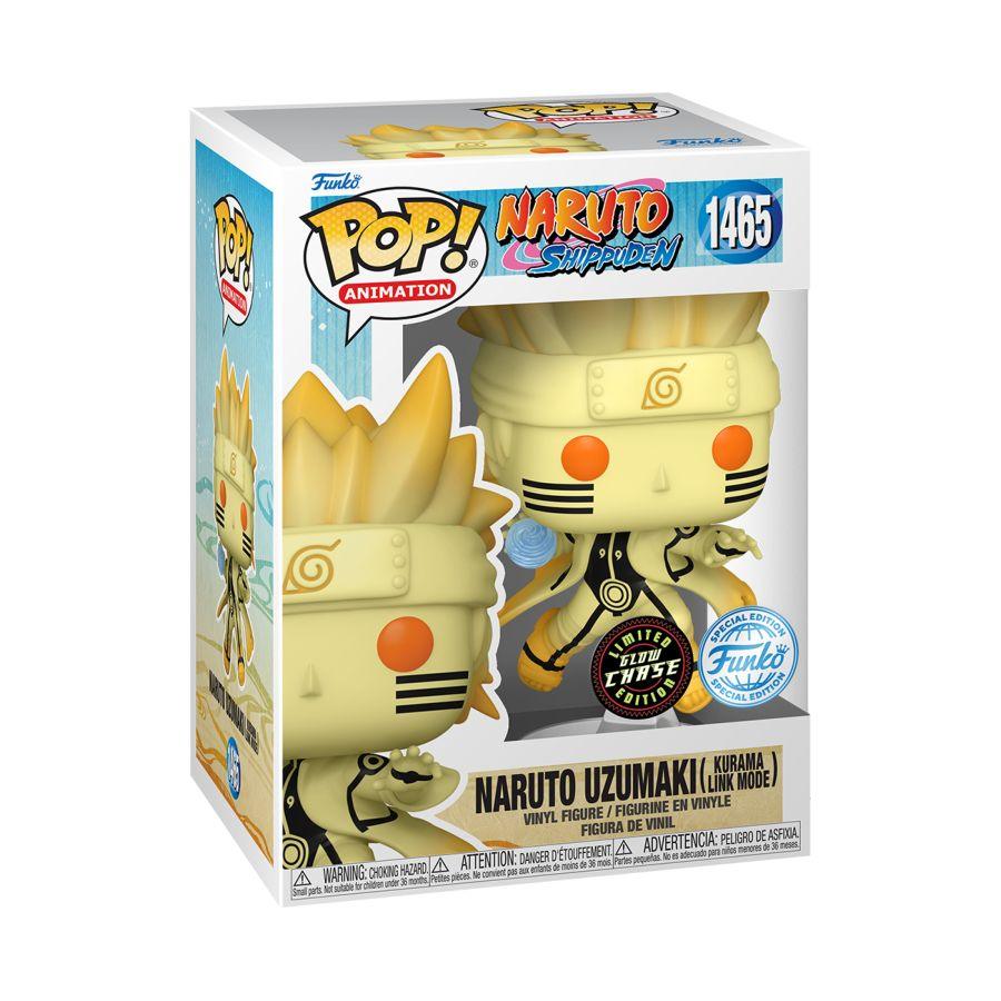 FUN71633 Naruto - Naruto Uzumaki (Kurama Link Mode) US Exclusive Pop! Vinyl [RS] - Funko - Titan Pop Culture