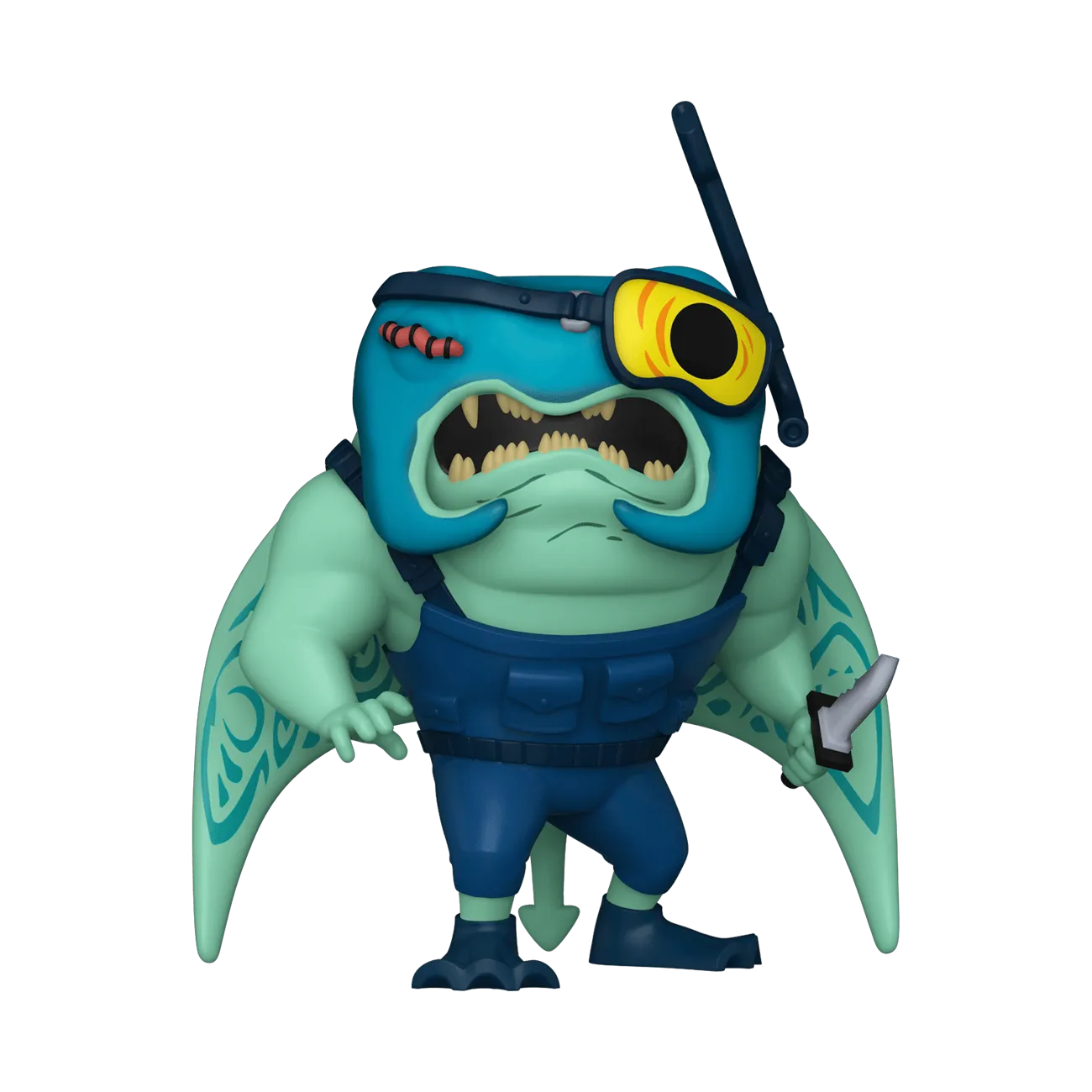 FUN71720 Teenage Mutant Ninja Turtles - Manta Dude NYCC 2023 US Exclusive Pop! Vinyl [RS] - Funko - Titan Pop Culture